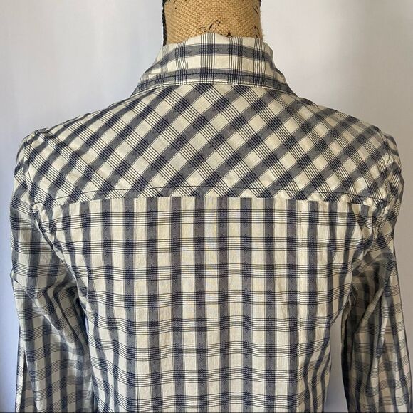 LUCKY BRAND Live in Love Button-Down Shirt Small - Picture 6 of 10